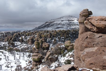 Een bijzonder landschap in Chiricahua National Monument